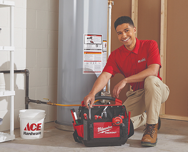 water heater repair technician