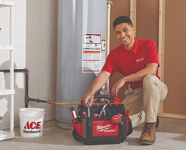 water heater repair technician